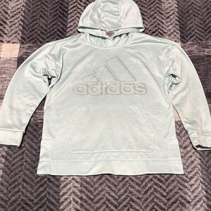 Adidas Kids Pastel Blue Hoodie